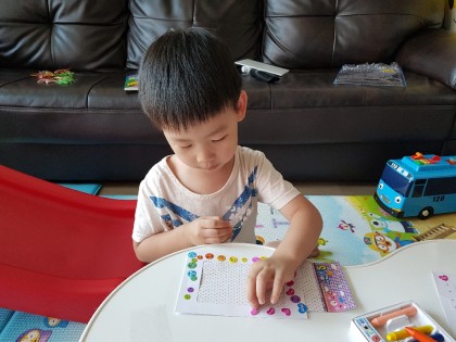 [엄마표놀이] 가족액자 만들기