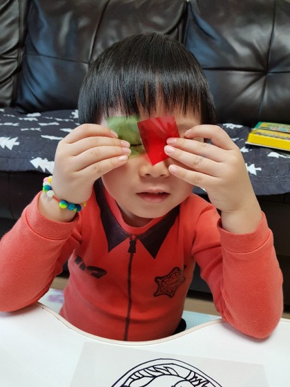[Merry Christmas][엄마표놀이] 스테인글라스