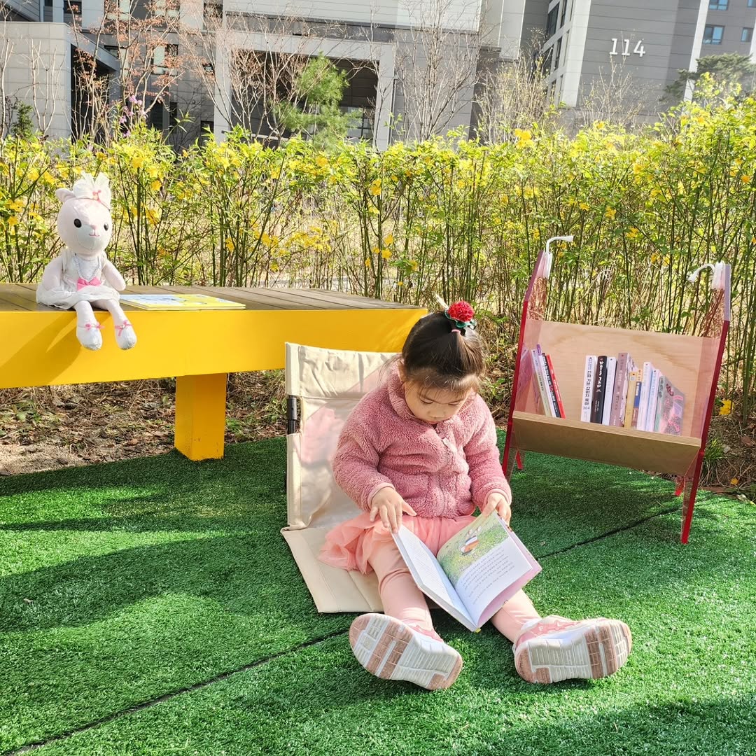 성북구 북웨이브 야외도서관: 책, 자연, 그리고 특별한 반려거위 친구를 만나다!