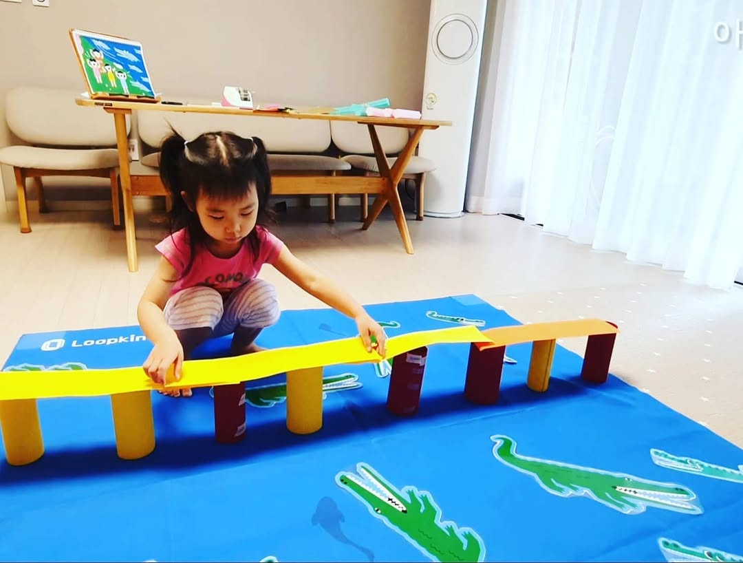 아이들의 상상력이 현실이 되는 시간: 룹킨 디자인씽킹 놀이, 악어떼 강 건너기 대작전!