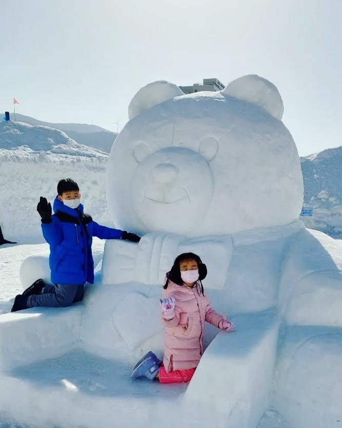 설 연휴 강원도 가족여행: 할머니, 할아버지와 함께한 대관령 눈꽃축제부터 정동진까지!