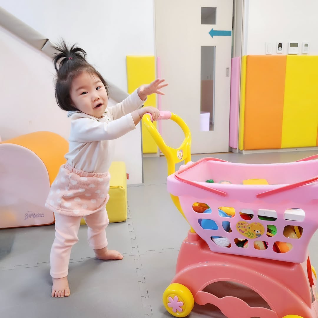 추억이 깃든 아파트 단지 키즈카페, 윤아에 이어 윤지와 함께하는 소중한 시간