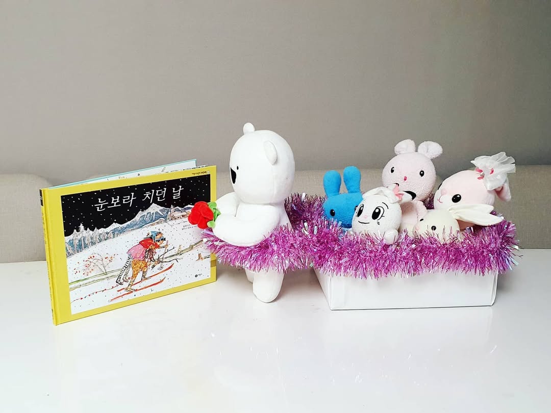 눈보라 치던 날: 스위스 설산의 낭만과 엄마표 썰매 만들기로 겨울을 만끽해요!