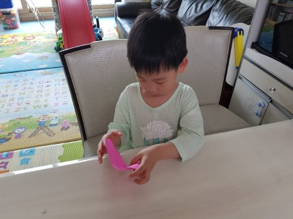 [엄마표놀이]코끼리 종이접기