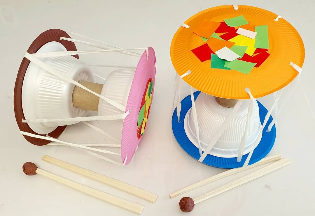추억 뿜뿜! 재활용품으로 만드는 우리 아이 첫 장구