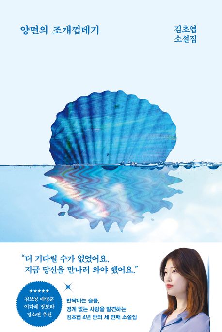 양면의 조개껍데기 책 표지